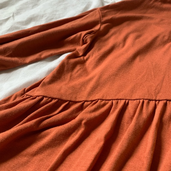 Burnt Orange Flowy Top - Picture 2 of 5
